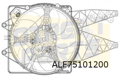 Alfa Romeo, Fiat (9/08-5/16) (11/09-2/12) ventilatorunit (1., Neuf, -, -, Alfa Romeo