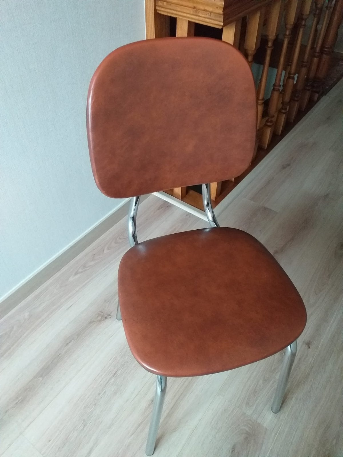 4 stoelen, Enlèvement, Utilisé, Brun, Quatre