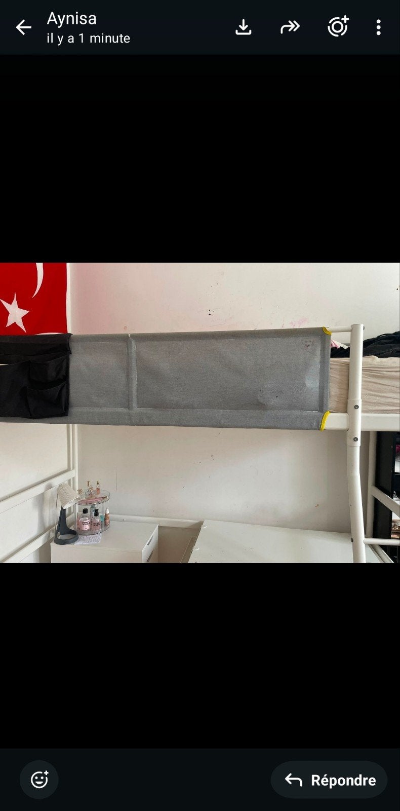 Lit superposé Vivtal Ikea, Ophalen