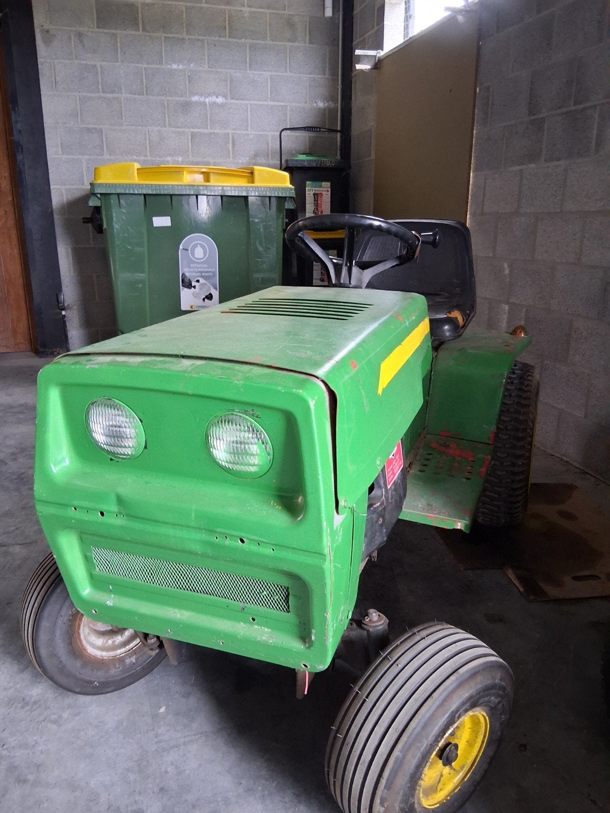 zitmaaier zonder maaidek, Enlèvement, Utilisé, Briggs & stratton