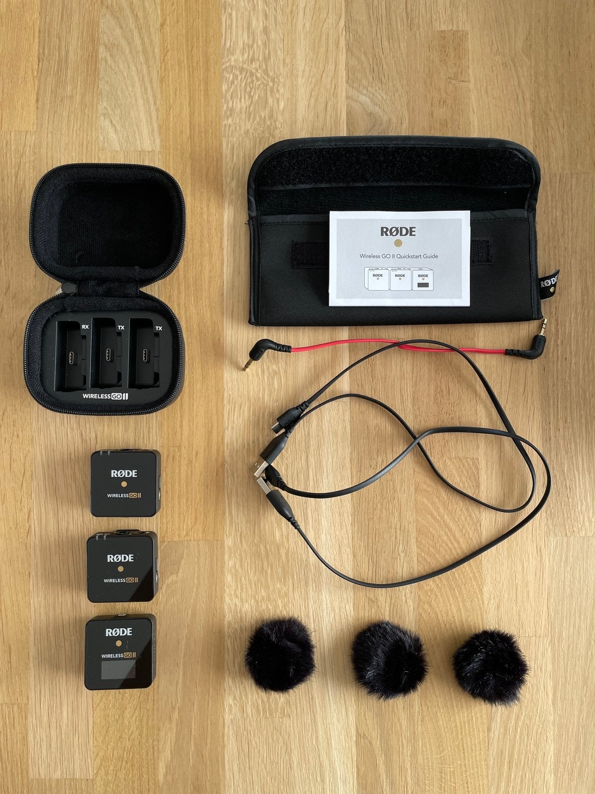 RØDE Wireless GO II, Ophalen of Verzenden, Zo goed als nieuw
