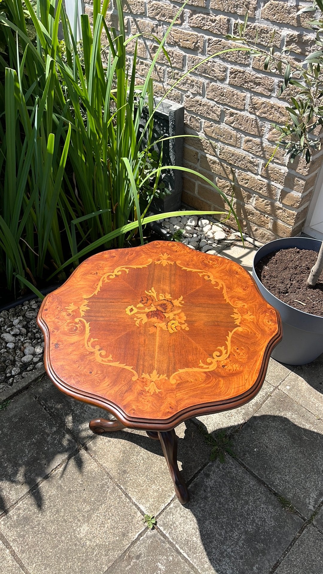 Antiek kleine tafel, Antiek en Kunst, Antiek | Meubels | Tafels, Ophalen of Verzenden