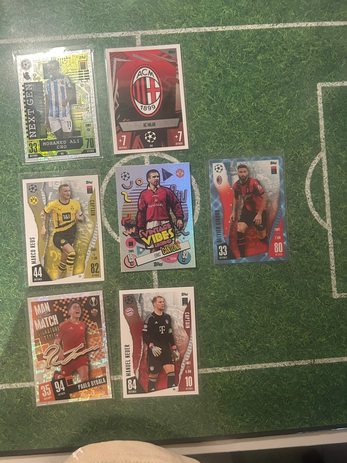 7 blinkende kaarten van verschillende sets, Ophalen of Verzenden, Nieuw, Meerdere plaatjes