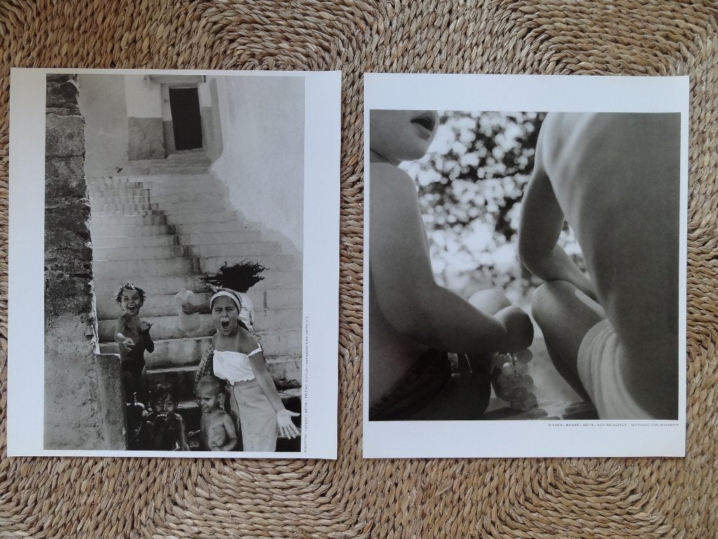 2 fotos van de Agence Métis, Daniel Maigné en Martine Voyeu, Antiek en Kunst, Kunst | Tekeningen en Fotografie, Verzenden, Foto