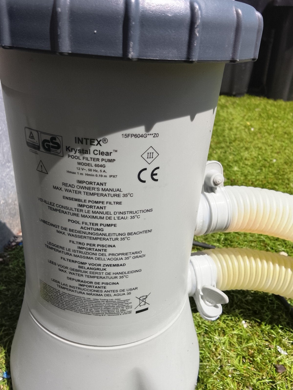 Filter zwembad, Tuin en Terras, Ophalen, Filter