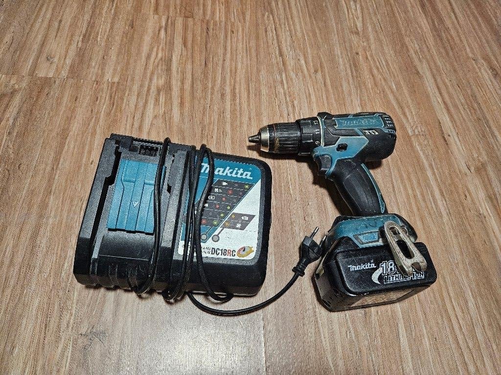 Makita schroefmachine Set, Doe-het-zelf en Bouw, Ophalen of Verzenden, Zo goed als nieuw