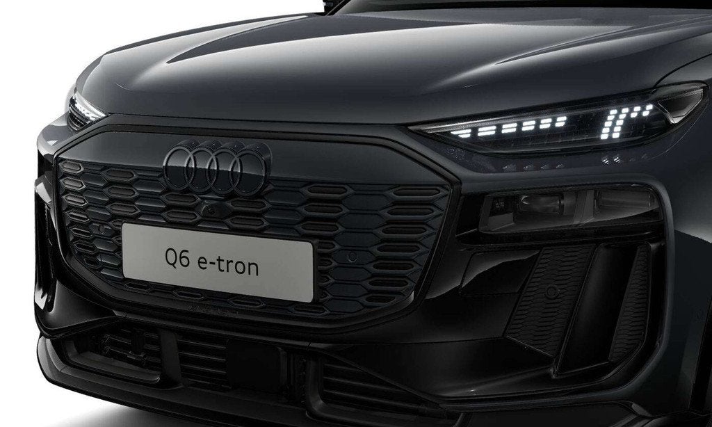 Audi Q6 e-tron Q6 e-Tron Edition one grey l Pano l Passenger, Auto's, Audi, Achterwielaandrijving, Gebruikt, Zwart, Leder