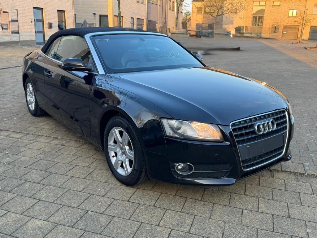 Audi A5 cabriolet, Auto's, 4 zetels, Zwart, 4 cilinders, Zwart