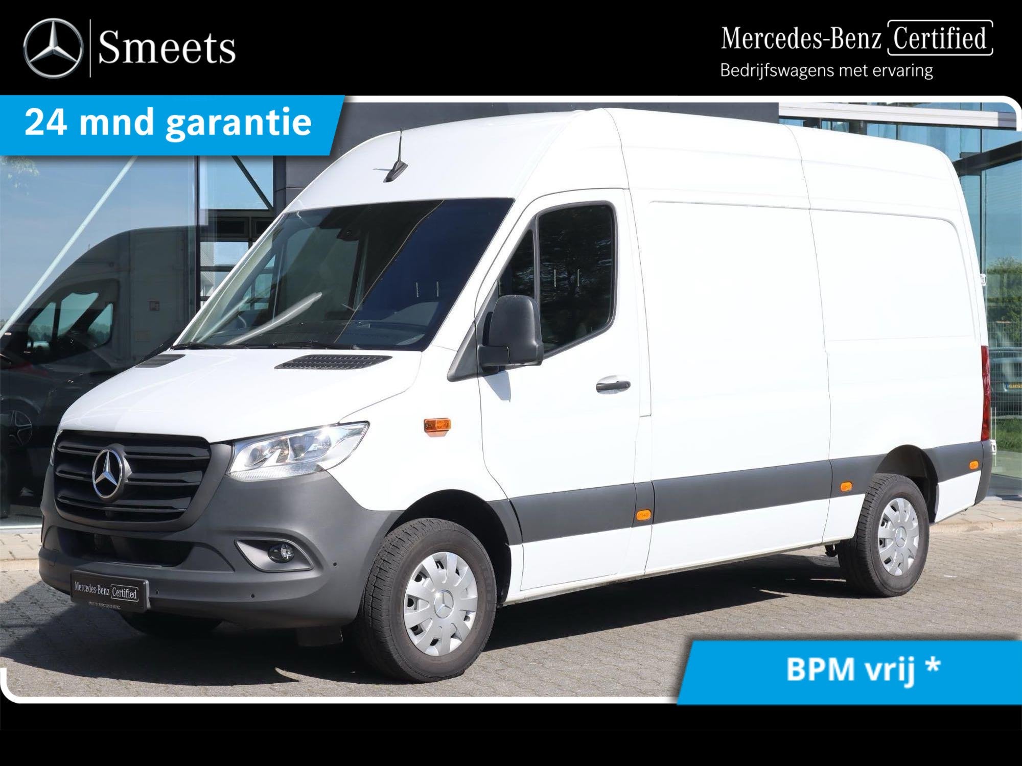 Mercedes-Benz Sprinter 317 L2H2 TREKHAAK BETIMMERING AUT., Autos, Camionnettes & Utilitaires, Achat, Euro 6, Mercedes-Benz Certified