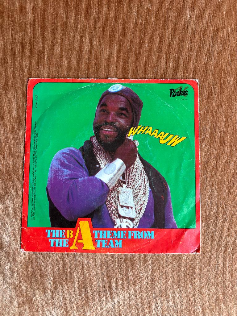 The B.A Theme From The A-Team, Ophalen, Gebruikt, Filmmuziek en Soundtracks, 7 inch