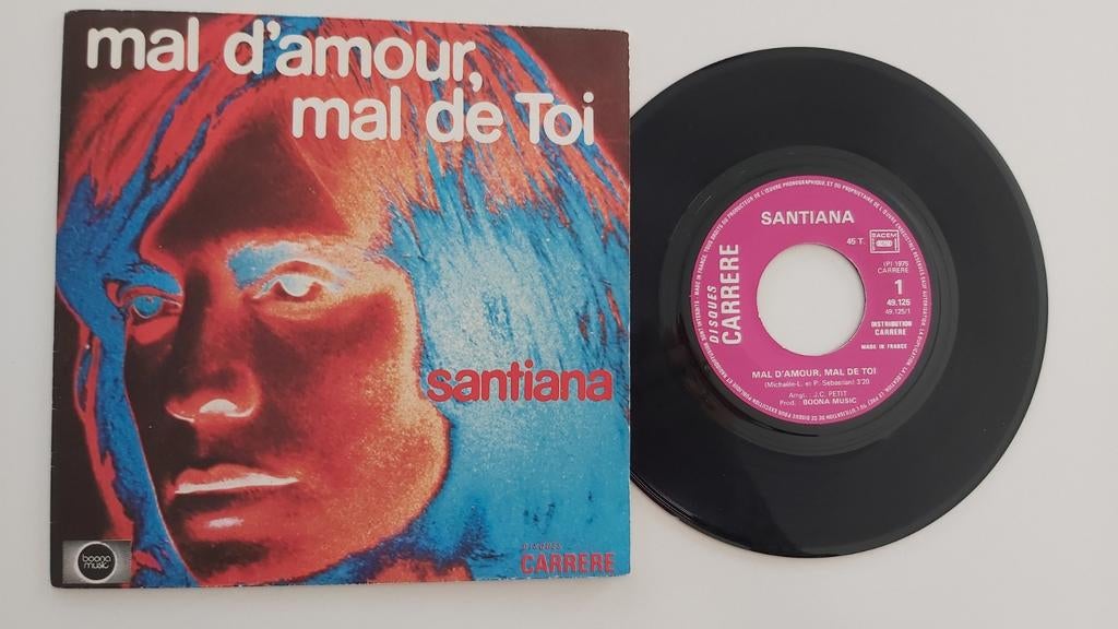 Santiana - Mal d'amour, mal de toi, Ophalen of Verzenden, Zo goed als nieuw