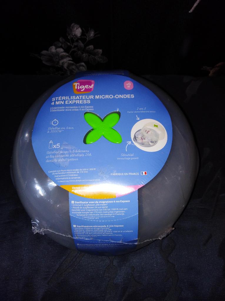 NIEUW! Stoomsterilisator voor magnetron. Merk: TIGEX., Kinderen en Baby's, Ophalen, Nieuw, Sterilisator