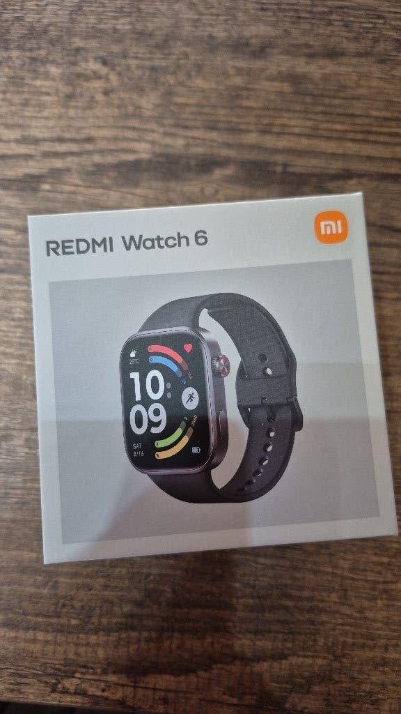Montre Xiaomi Redmi 6 black NIEUW!, Enlèvement ou Envoi, Battement de coeur, Neuf, Bleu