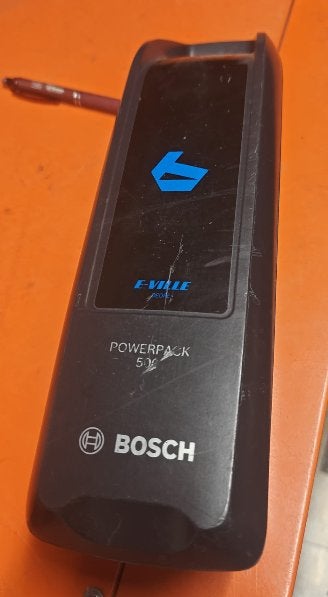 Bosch powerpack Fietsaccu batterij 500Wh+oplader+revisie2026, Gebruikt