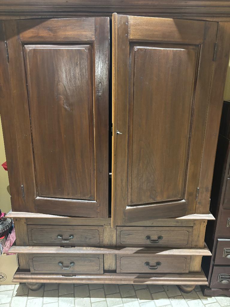 Tv-kast Teak, Teck, Utilisé, 50 à 75 cm, 100 à 150 cm