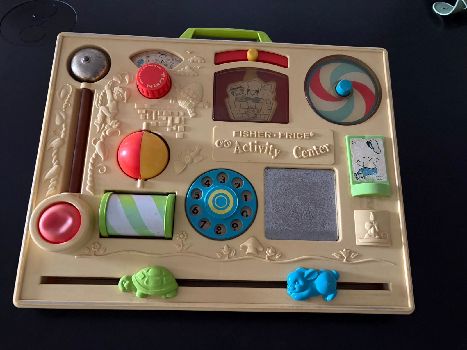 Activity Center / table d’activités Fisher Price Vintage, Enlèvement ou Envoi, Utilisé