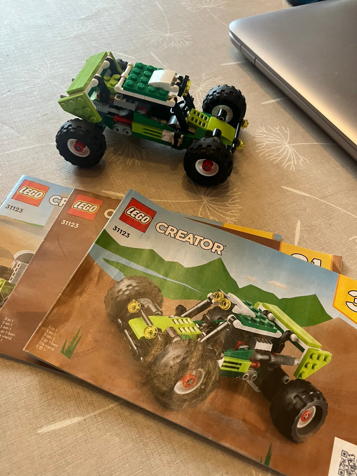 Lego creator 31123 3 in 1 off-road buggy, Kinderen en Baby's, Speelgoed | Duplo en Lego, Ophalen, Zo goed als nieuw, Lego, Creator