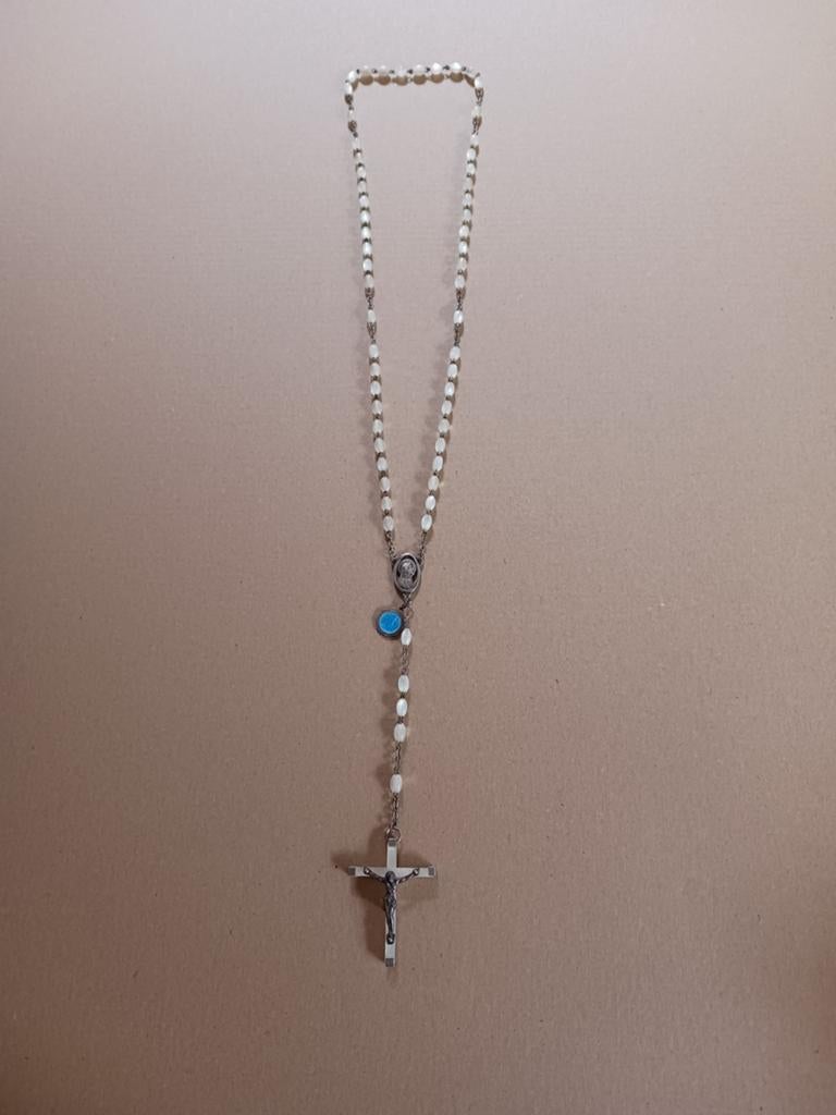 Oude rozenkrans uit Lourdes., Antiek en Kunst, Antiek | Religieuze voorwerpen, Ophalen of Verzenden