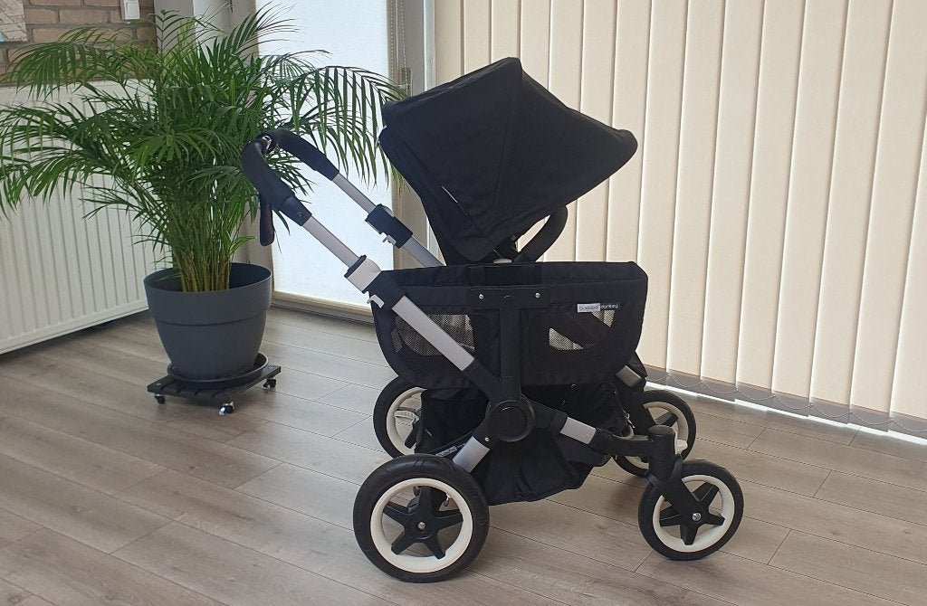 Bugaboo Donkey black, Kinderen en Baby's, Gebruikt, Bugaboo, Verstelbare duwstang, Ophalen