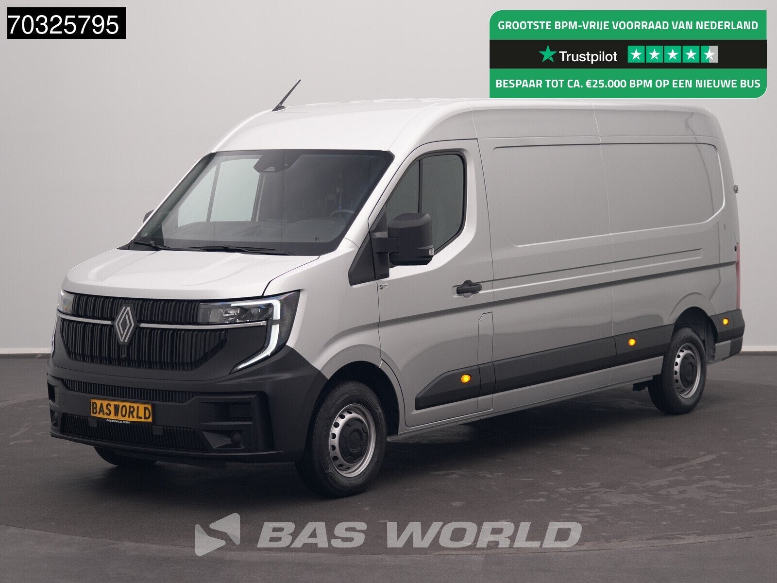 Renault Master 150PK BPM Vrij! L3H2 150PK LED Airco Cruise C, Auto's, 1998 cc, Stof, Gebruikt, 4 cilinders