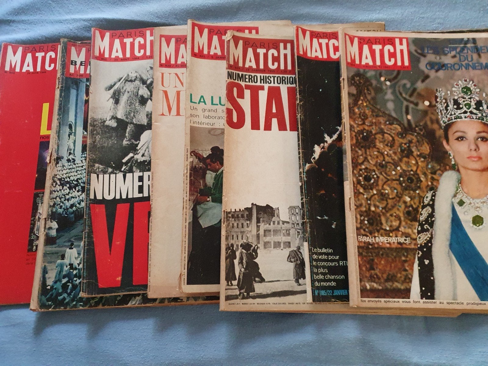 8 épisodes de Paris match, Collections, Enlèvement ou Envoi