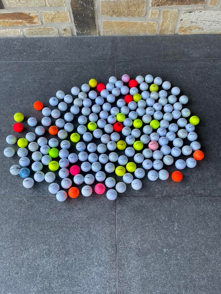 Balles de GOLF (180 pièces), Sports & Fitness, Golf, Enlèvement, Utilisé, Balle(s), Autres marques