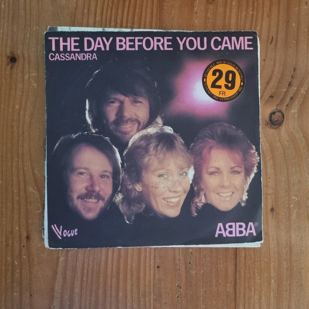 7" ABBA - The day before you came, Cd's en Dvd's, Vinyl Singles, Gebruikt, Pop, 7 inch, Ophalen of Verzenden