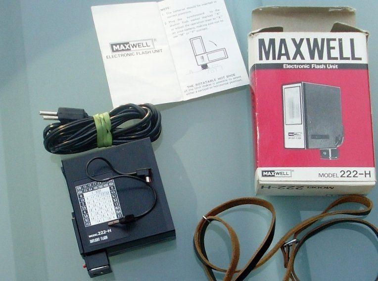 Flits van Maxwell model 222H, Ophalen of Verzenden, Gebruikt