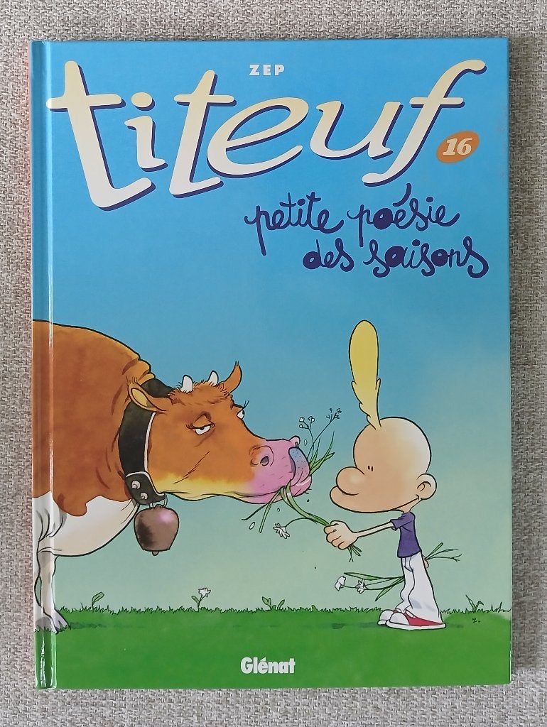 BD Titeuf 16 Petite poésie des saisons EO Zep TTB, Livres, BD, Une BD, Enlèvement ou Envoi, Comme neuf