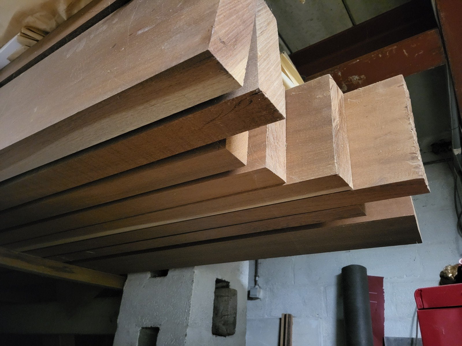 balken ( Baddingen ) nieuw prijs houthandel 5500 eu, Doe-het-zelf en Bouw, Ophalen, Nieuw, Balk, Overige houtsoorten