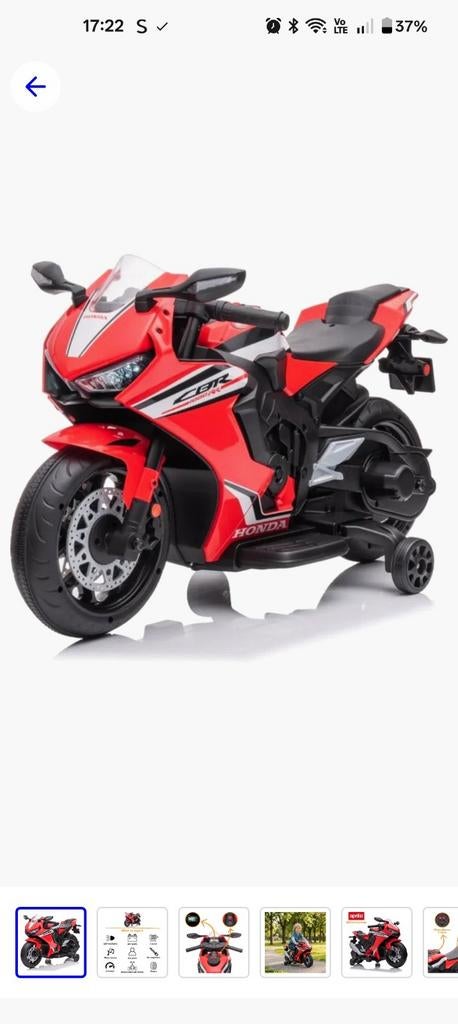 elektrische kindermoto 2 tot 5 jaar nieuw, Ophalen