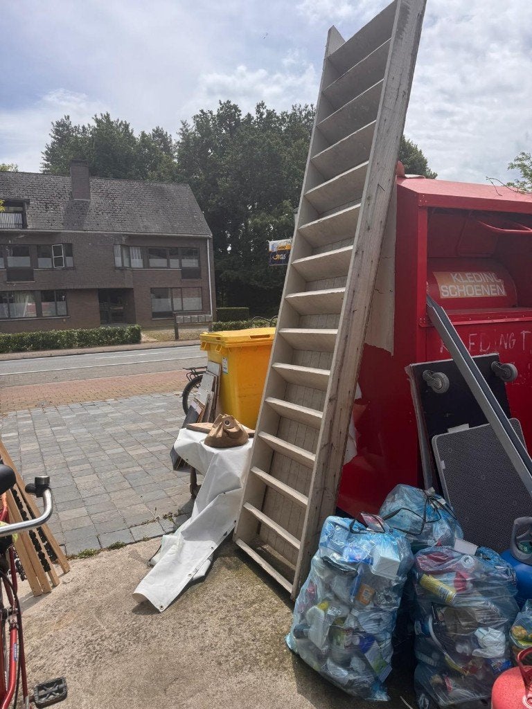 stevige grenen houten trap, Ophalen, Gebruikt, Trap, 2 tot 4 meter