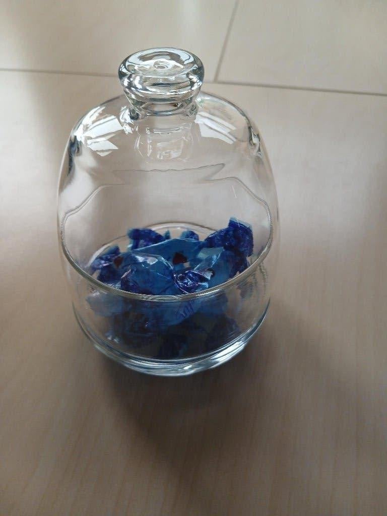 Glazen snoeppotje, Antiek en Kunst, Ophalen