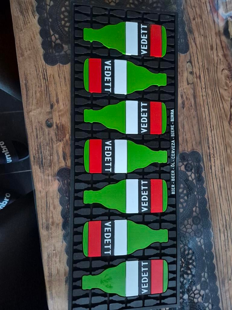 Toogmat vedette, Verzamelen, Biermerken, Ophalen
