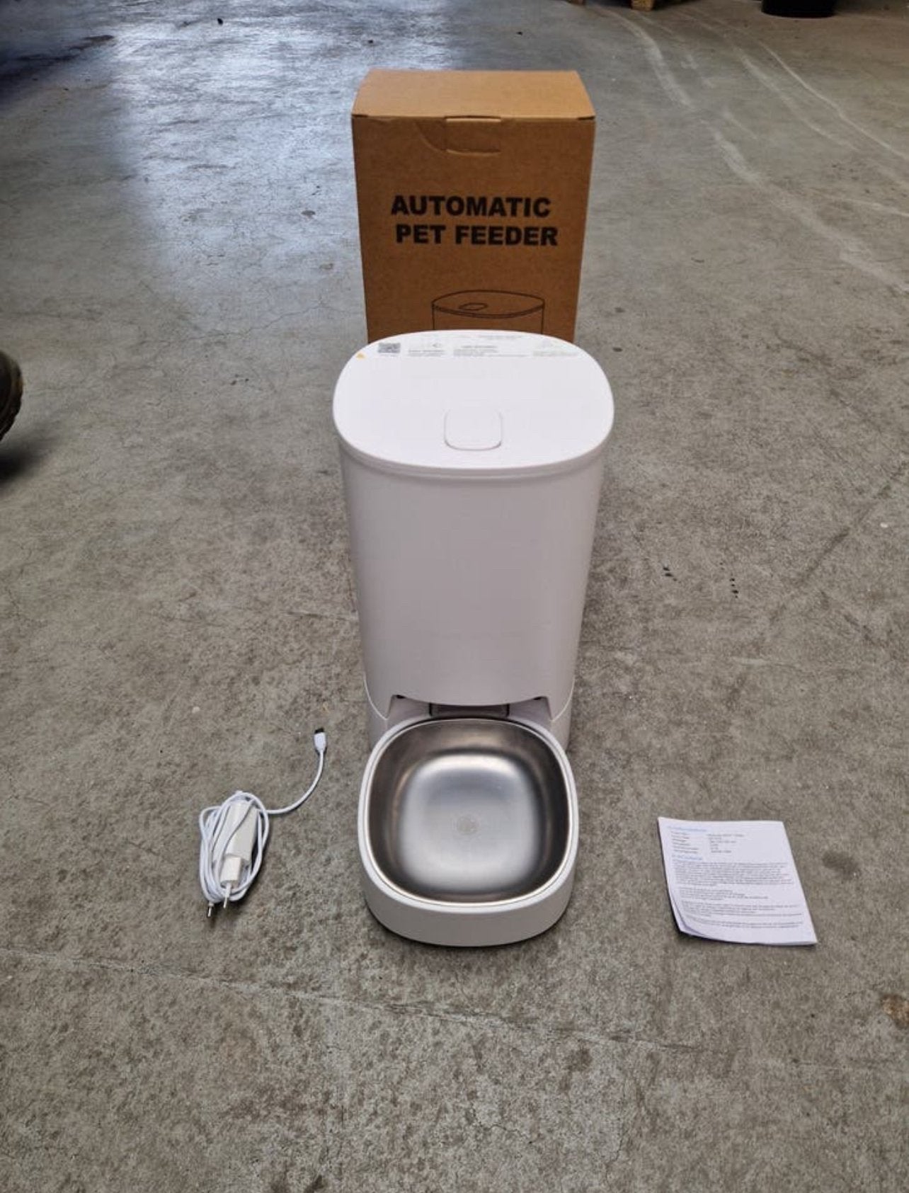 Petree automatische voerbak XL - 3,5L - App besturing, Dieren en Toebehoren, Kattenvoerbakken en Drinkbakken, Ophalen of Verzenden