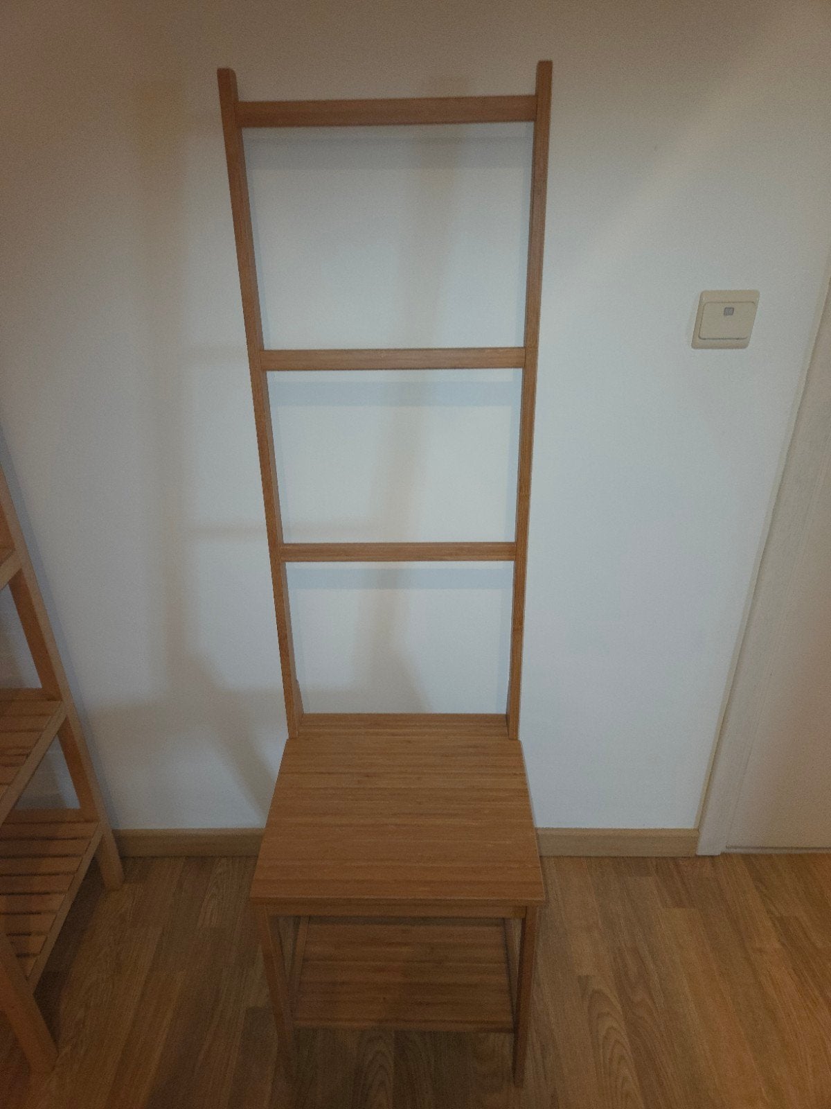 Chaise de salle de bain en bambou avec porte-serviettes, Maison & Meubles, Enlèvement