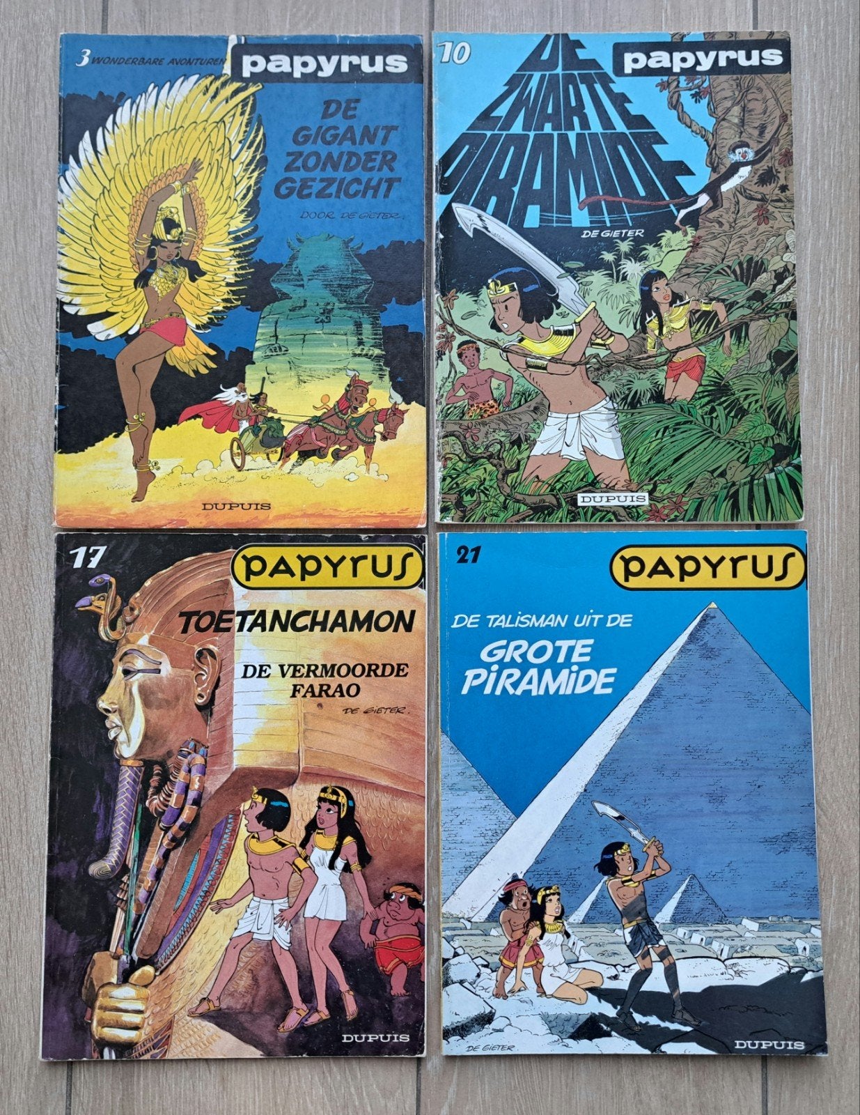 Lot strips: Papyrus, Boeken, Ophalen of Verzenden, Gelezen