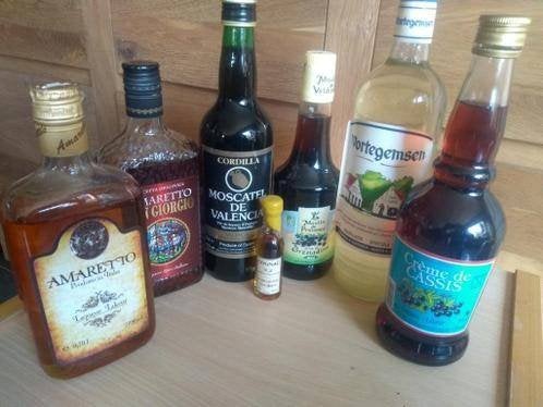 diverse likeuren, Ophalen