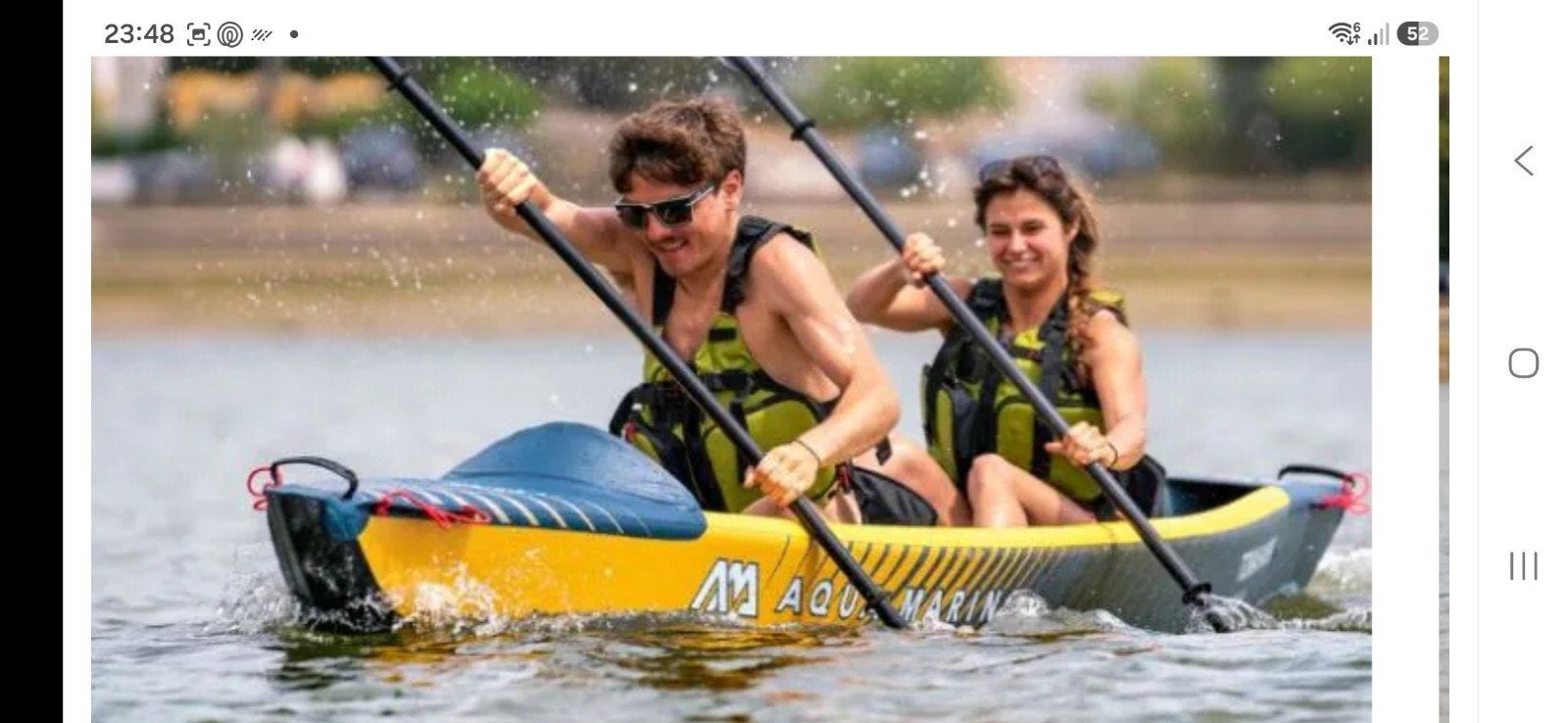 3P kano Tomahawk te koop zo goed als nieuw, Watersport en Boten, Kano's, Ophalen