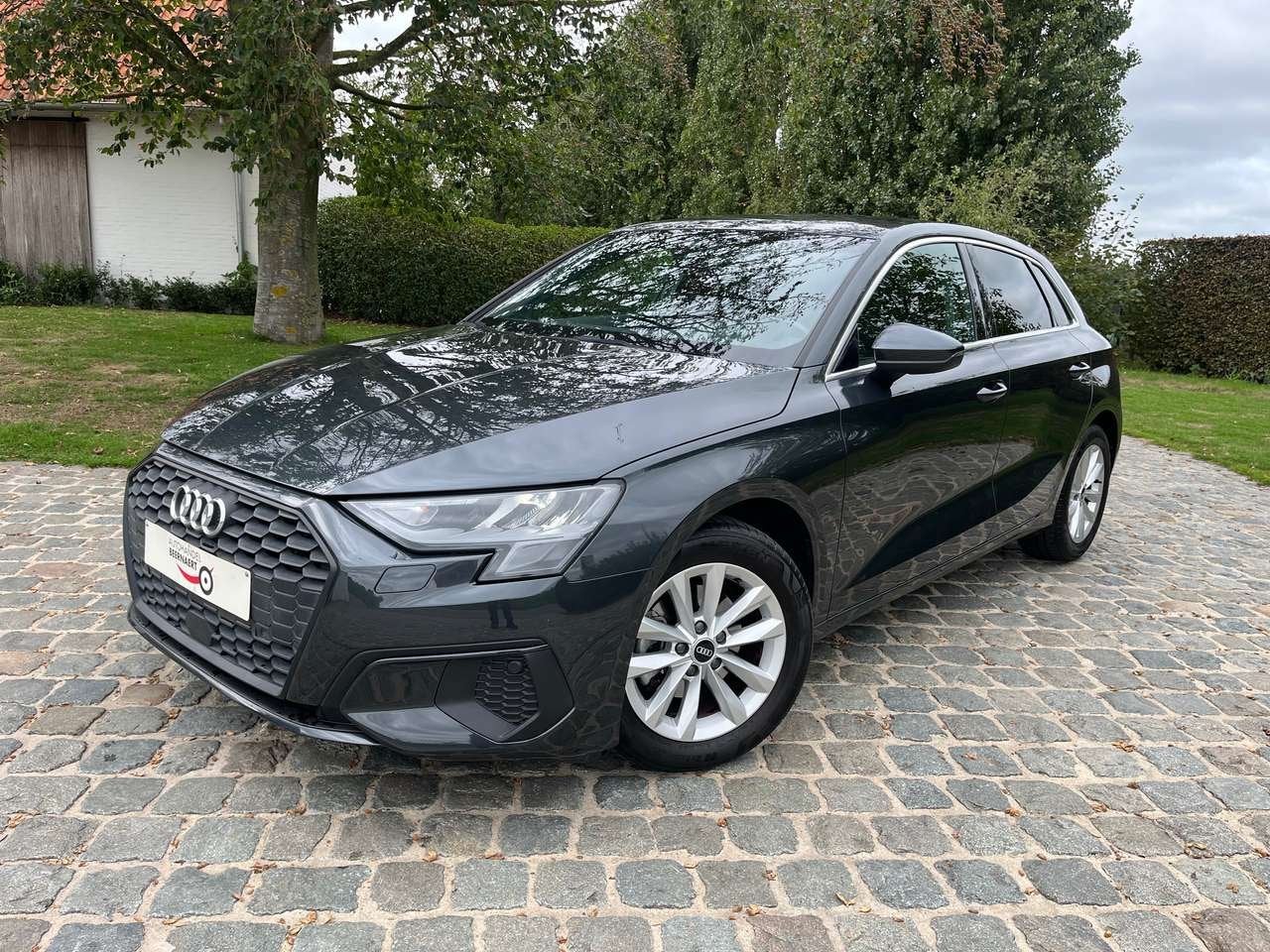 Audi A3 Sportback 30 TFSI/1eignr/56700km/Carplay/Led/Navi/A, 0 kg, Argent ou Gris, Achat, Entreprise
