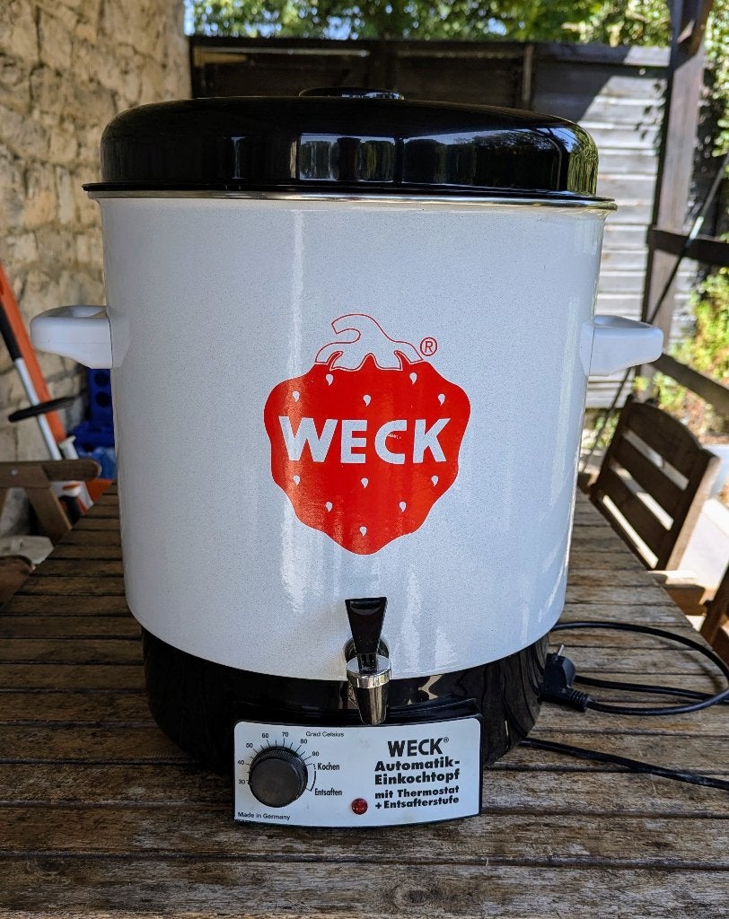 Stérilisateur électrique WECK 29 L, Enlèvement, Comme neuf, Autres types, Autres marques