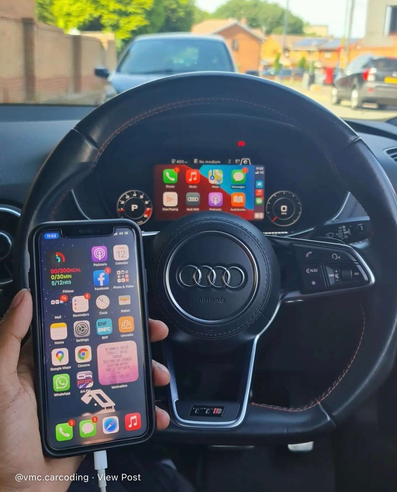 Carplay Androidauto voor VW Porsche Audi Seat Skoda, Ophalen, Audi