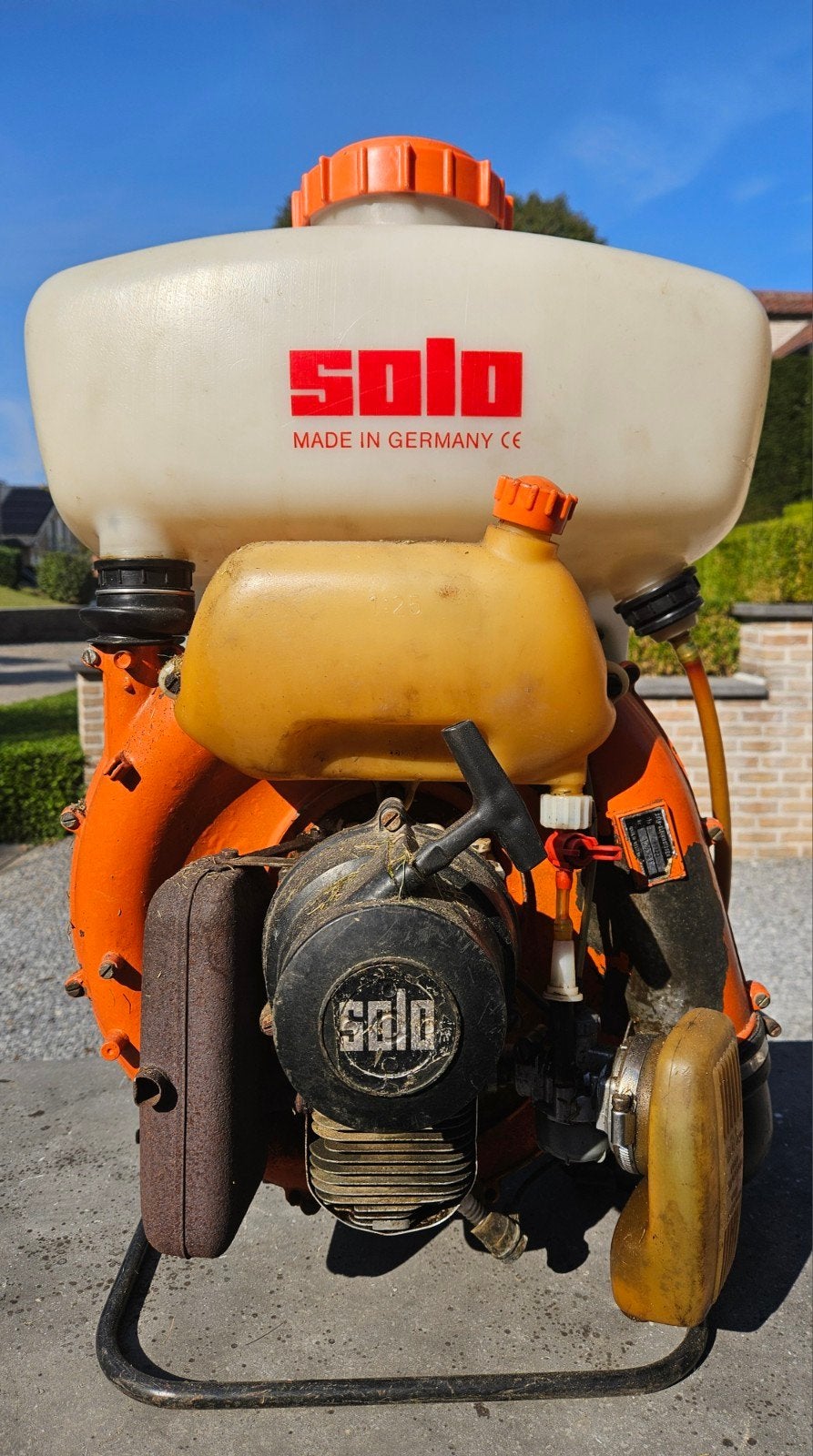 Gemotoriseerde Rugsproeier/rugvernevelaar SOLO, Tuin en Terras, Ophalen, Gebruikt, Benzine, SOLO