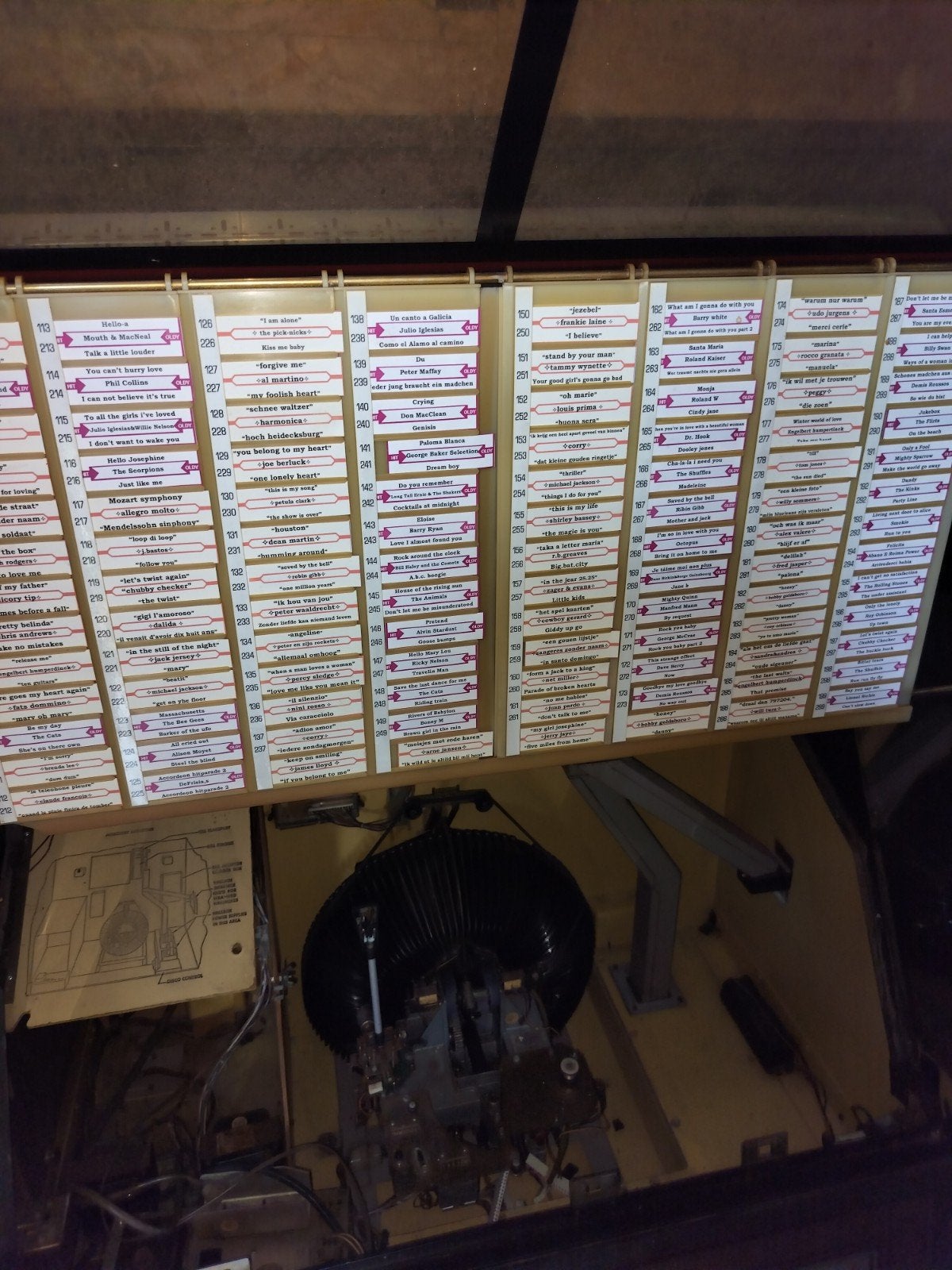 titel rek Ami Rowe R-84, Collections, Machines | Jukebox, Enlèvement, Utilisé, 1970 à nos jours, Ami