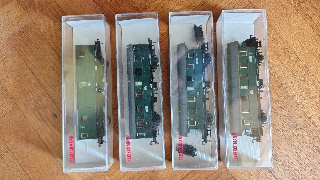 Train électrique - Wagons Fleischmann, Enlèvement ou Envoi, Comme neuf, Wagon, Fleischmann