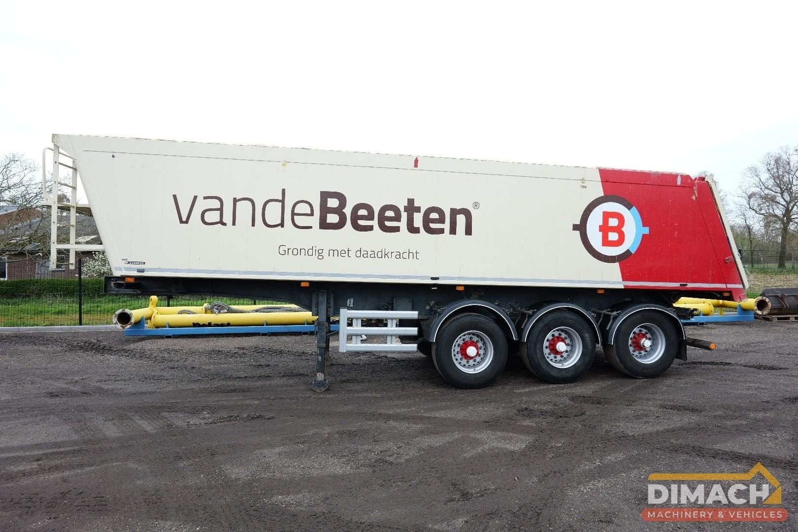 Stas 0 3913 FAK Stas 0-3913 FAK kieptrailer | 58m³ | liftas, Entreprise, Achat, Remorques et Semi-remorques