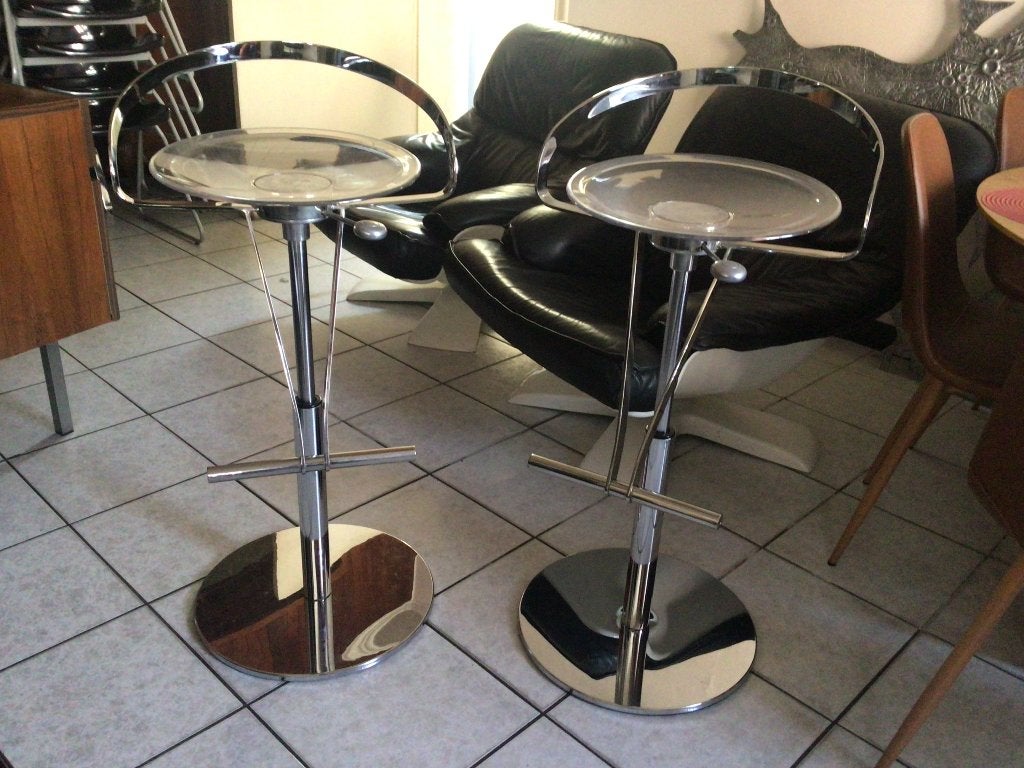 Cayman Bar Stools by FASEM Italy, 90 cm ou plus, 2 tabourets, Enlèvement, Utilisé