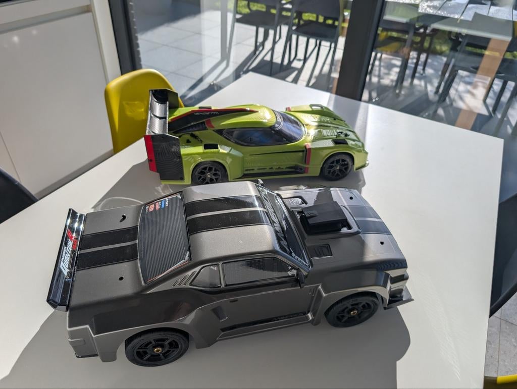 NIEUWE Quantum RX Flux 1/8 4WD 4S Brushless Muscle Car RTR, Ophalen, Auto