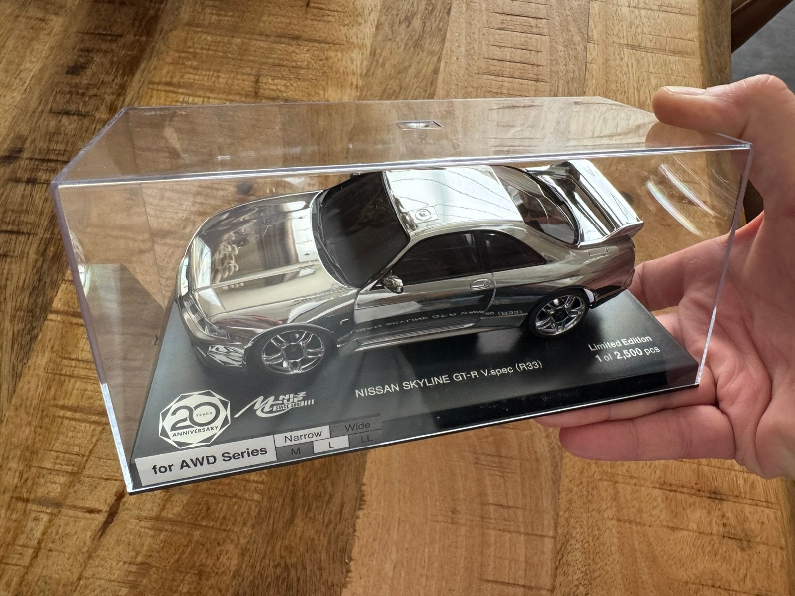 Kyosho mini z nissan skyline GT-R V.spec LE, Hobby en Vrije tijd, Ophalen of Verzenden, Nieuw, Auto