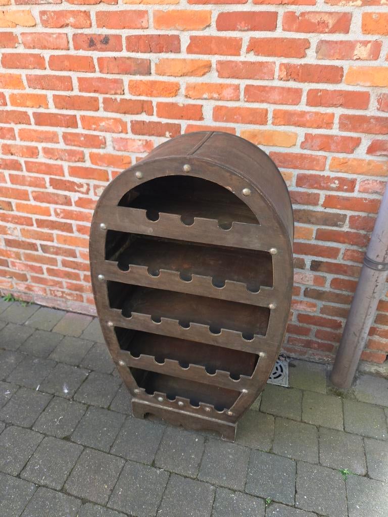 Mooi wijnrekje wijnkastje, Huis en Inrichting, Woonaccessoires | Wijnrekken, Ophalen